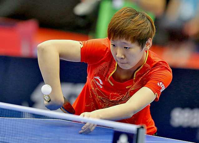 王曼昱3比0速胜夺得世界杯开门红 世界杯